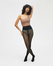 Mini Dot Sheer Rip-Resist Tights